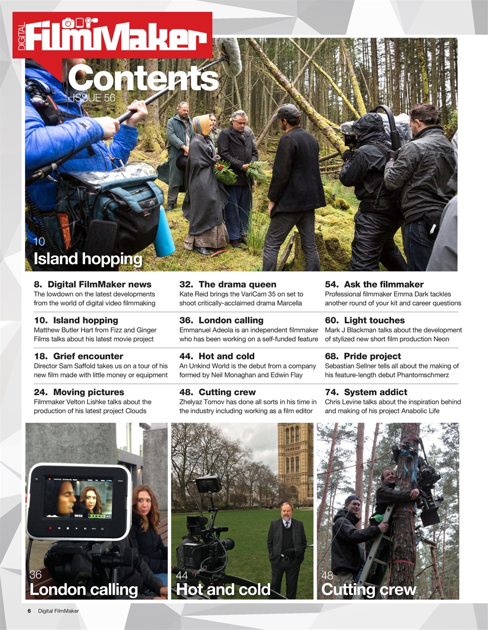 Digital FilmMaker Preview Pages