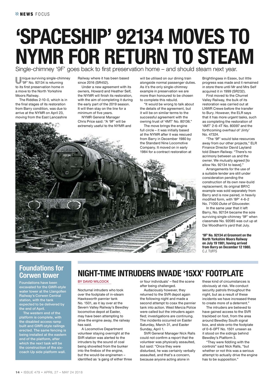 Steam Railway Preview Pages