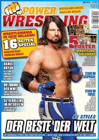 Power-Wrestling issue Mai 2018
