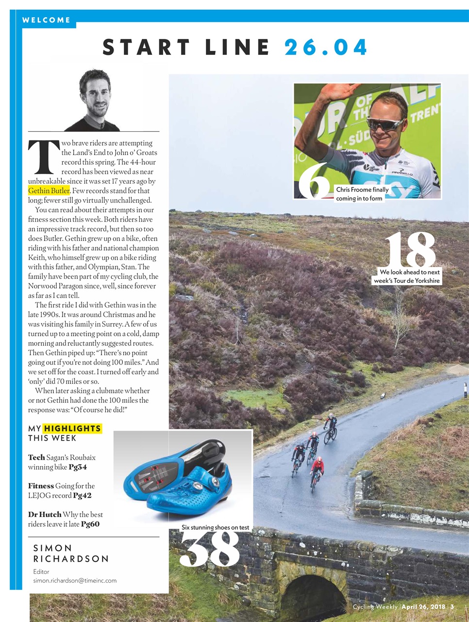 Cycling Weekly Preview Pages