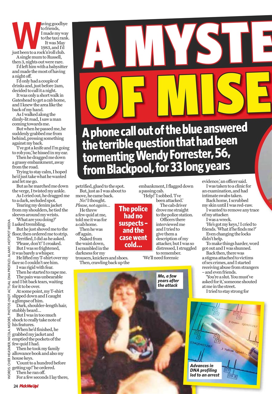 Pick Me Up Preview Pages