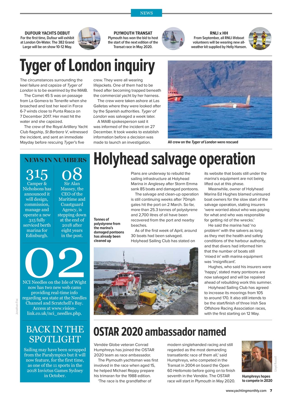 Yachting Monthly Preview Pages