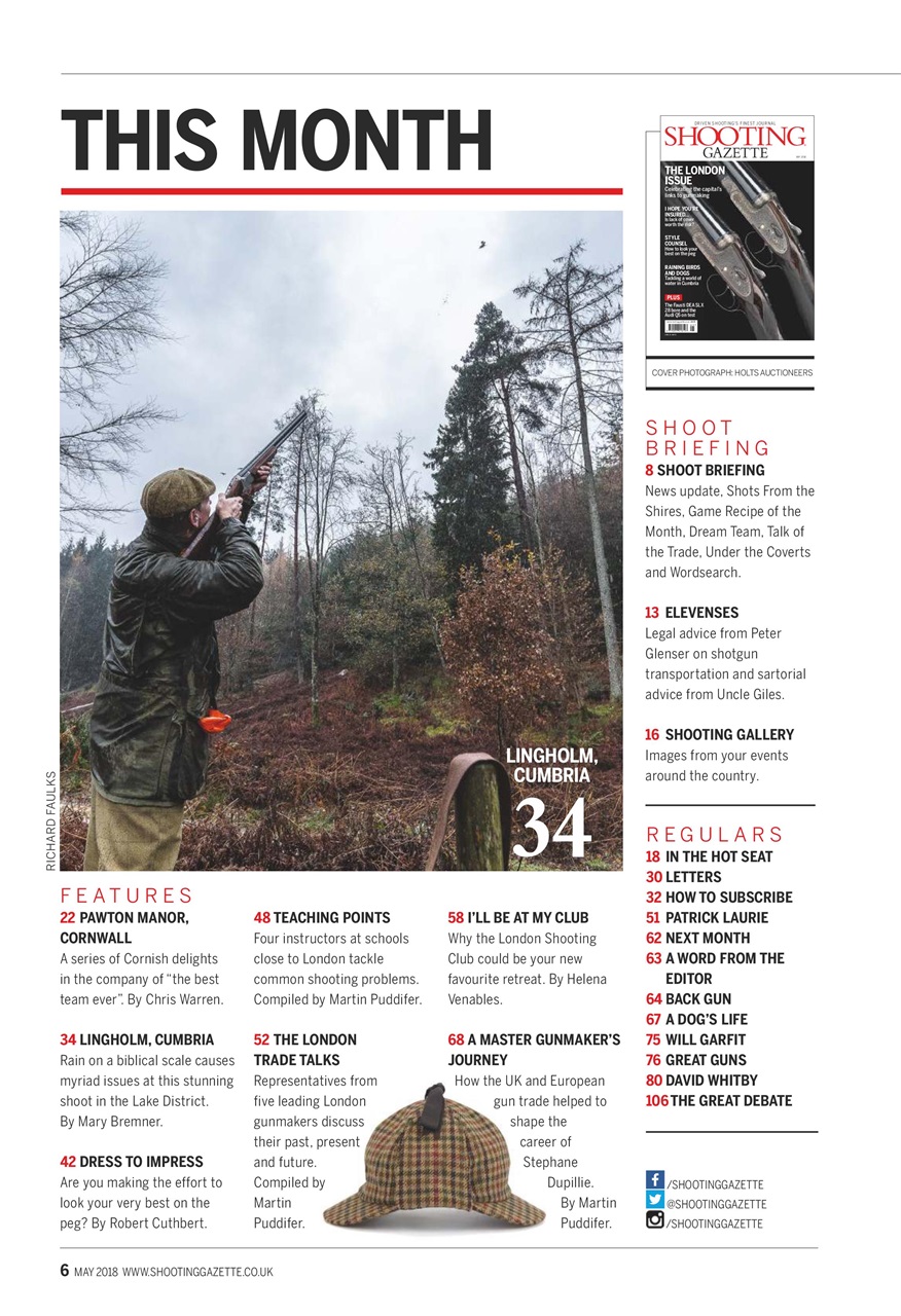 Shooting Gazette Preview Pages