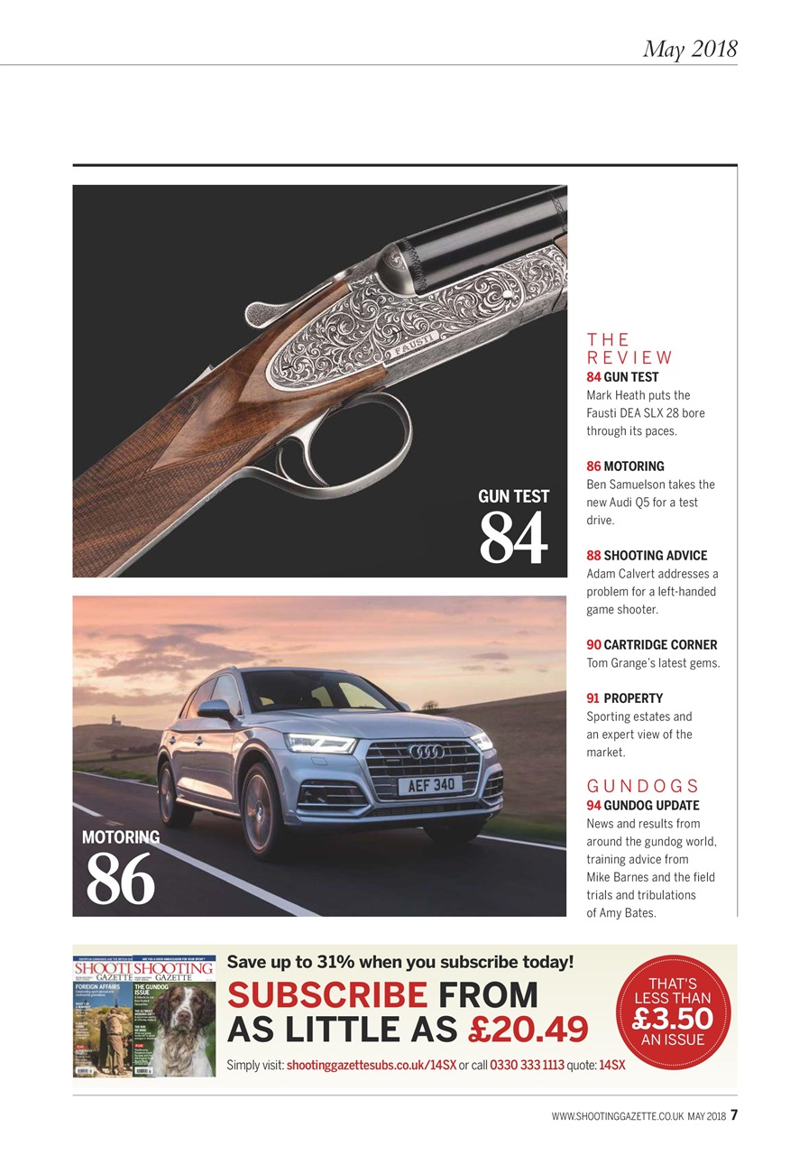 Shooting Gazette Preview Pages