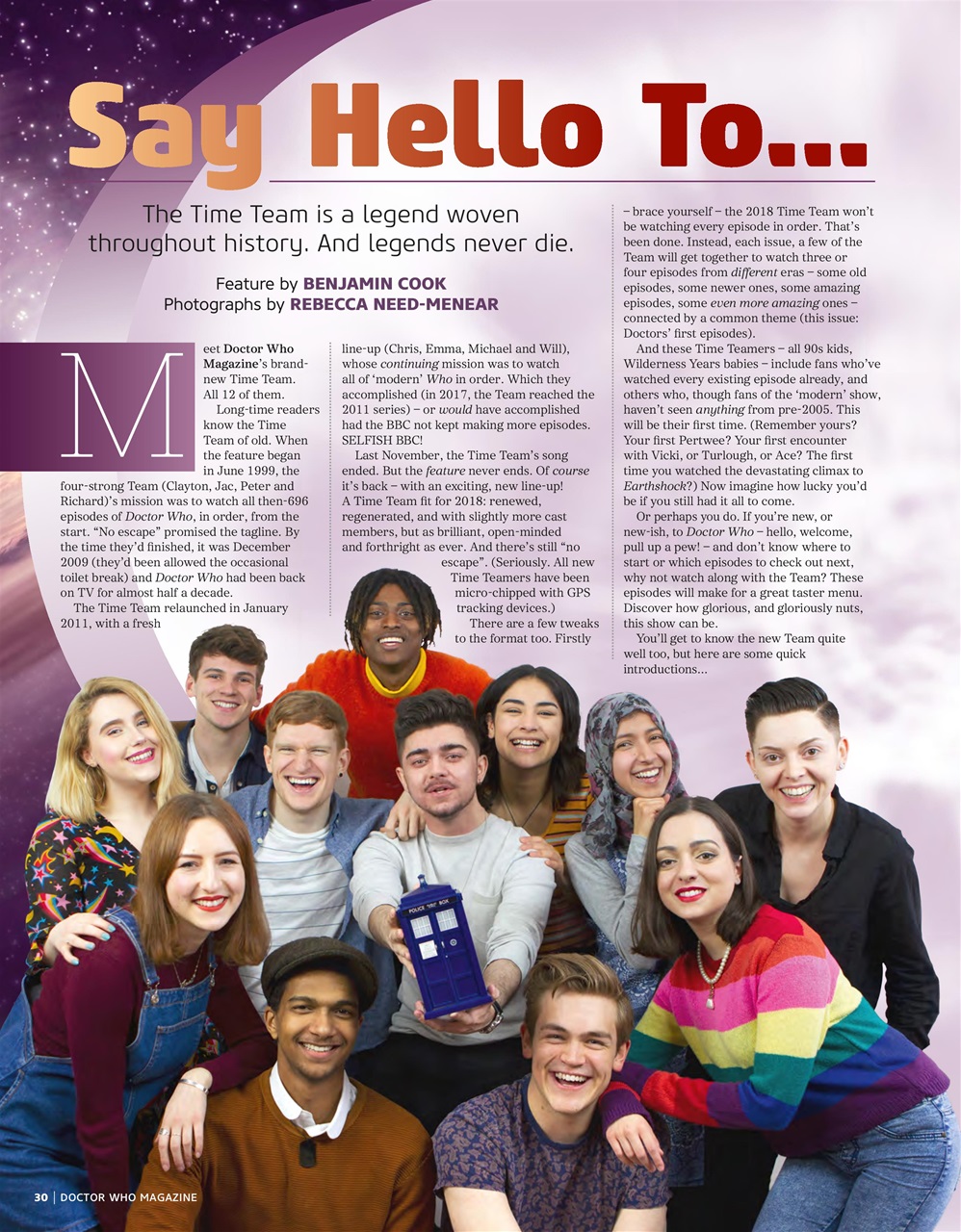 Doctor Who Magazine Preview Pages