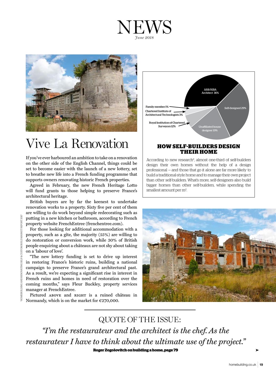 Homebuilding & Renovating Magazine Preview Pages