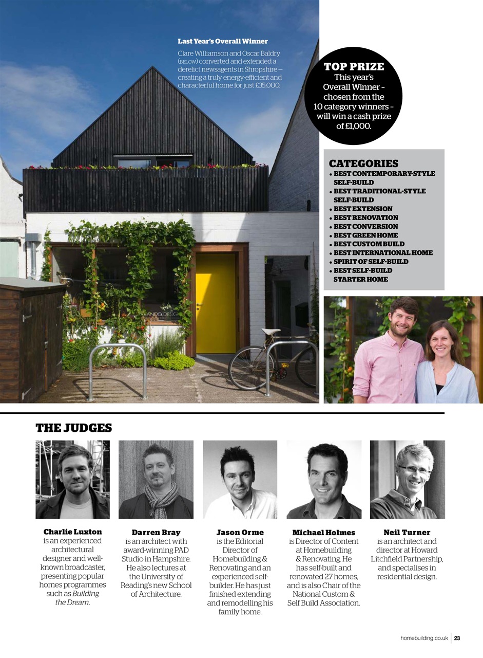 Homebuilding & Renovating Magazine Preview Pages