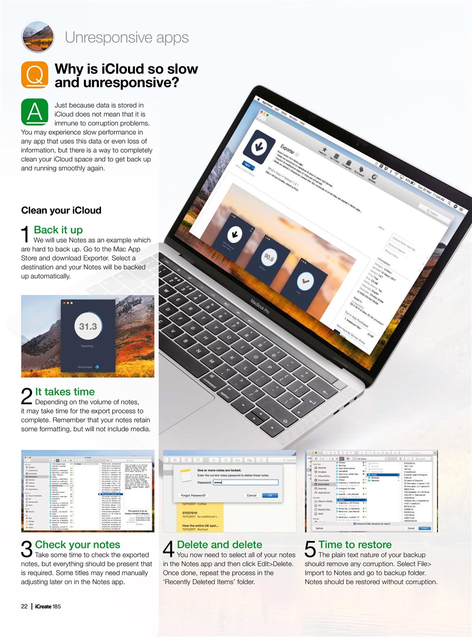 iCreate Preview Pages