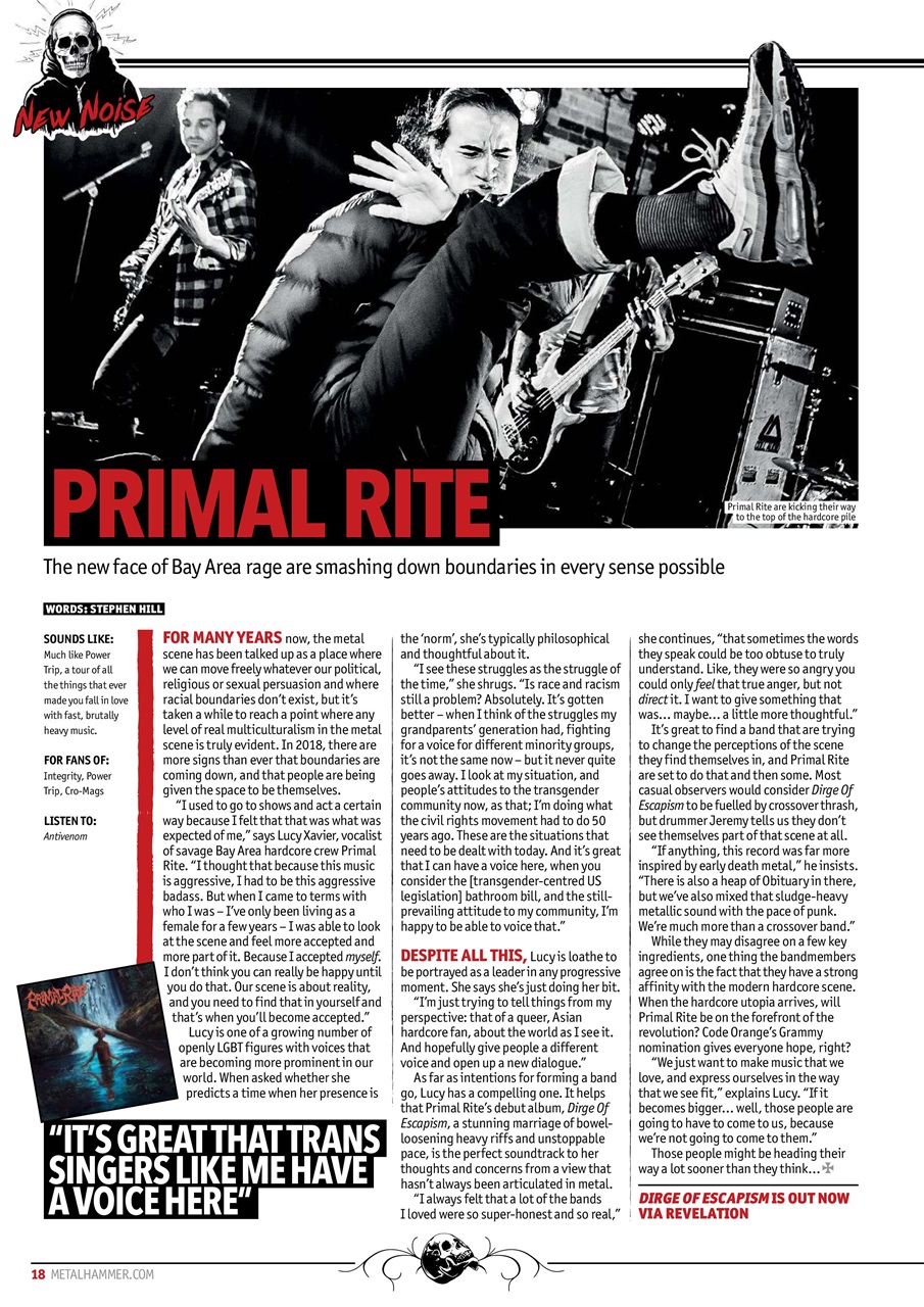 Metal Hammer Preview Pages