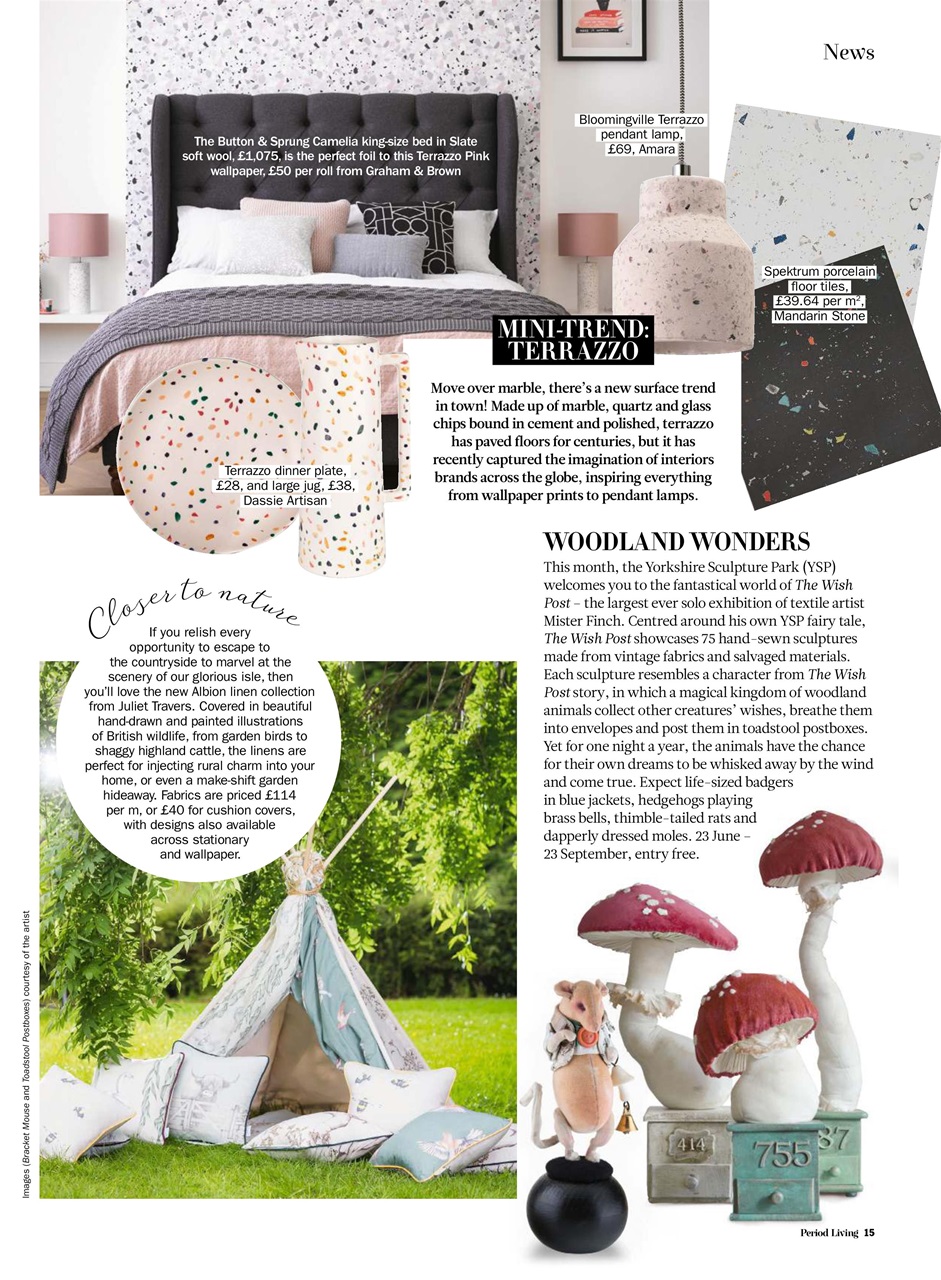 Period Living Magazine Preview Pages