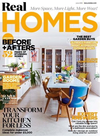 Real Homes Magazine issue June 2018