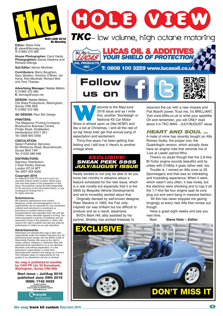 TKC Magazine Preview Pages