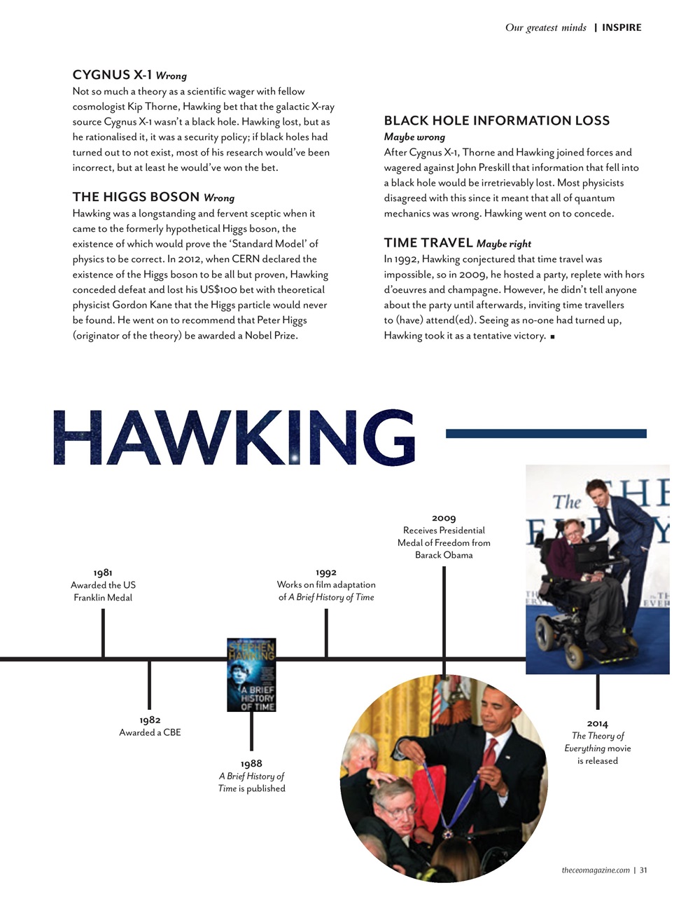 The CEO Magazine EMEA Preview Pages