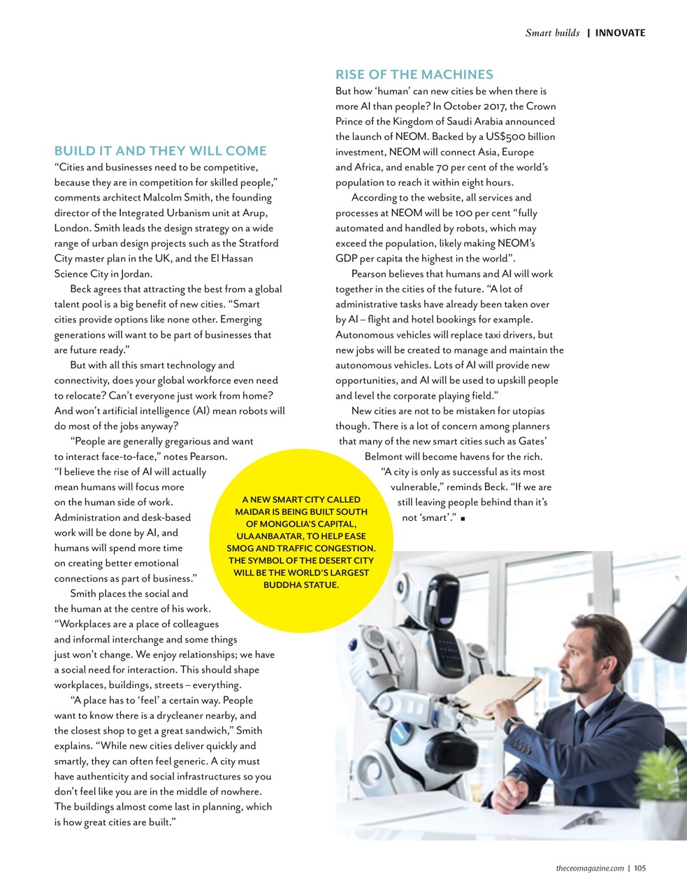 The CEO Magazine EMEA Preview Pages