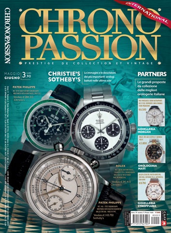 CHRONO PASSION issue N. 3 - Maggio/Giugno 2018