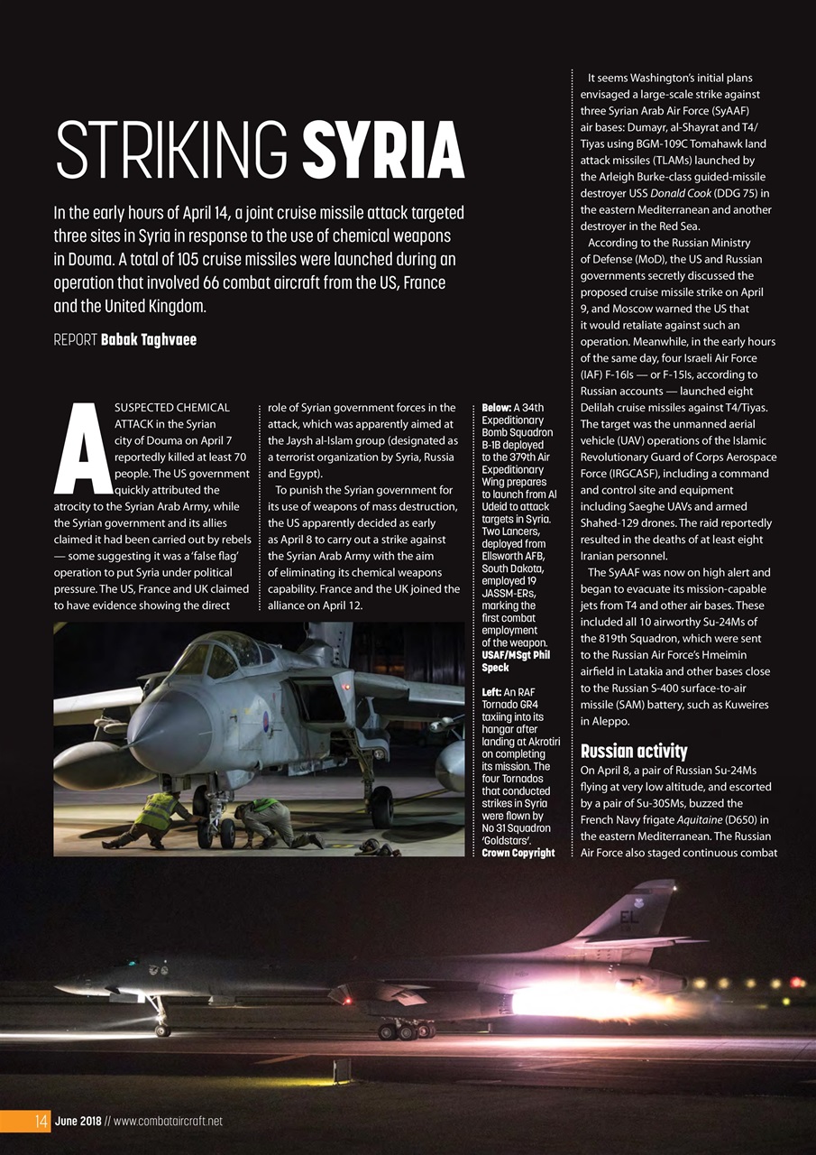 Combat Aircraft Journal Preview Pages