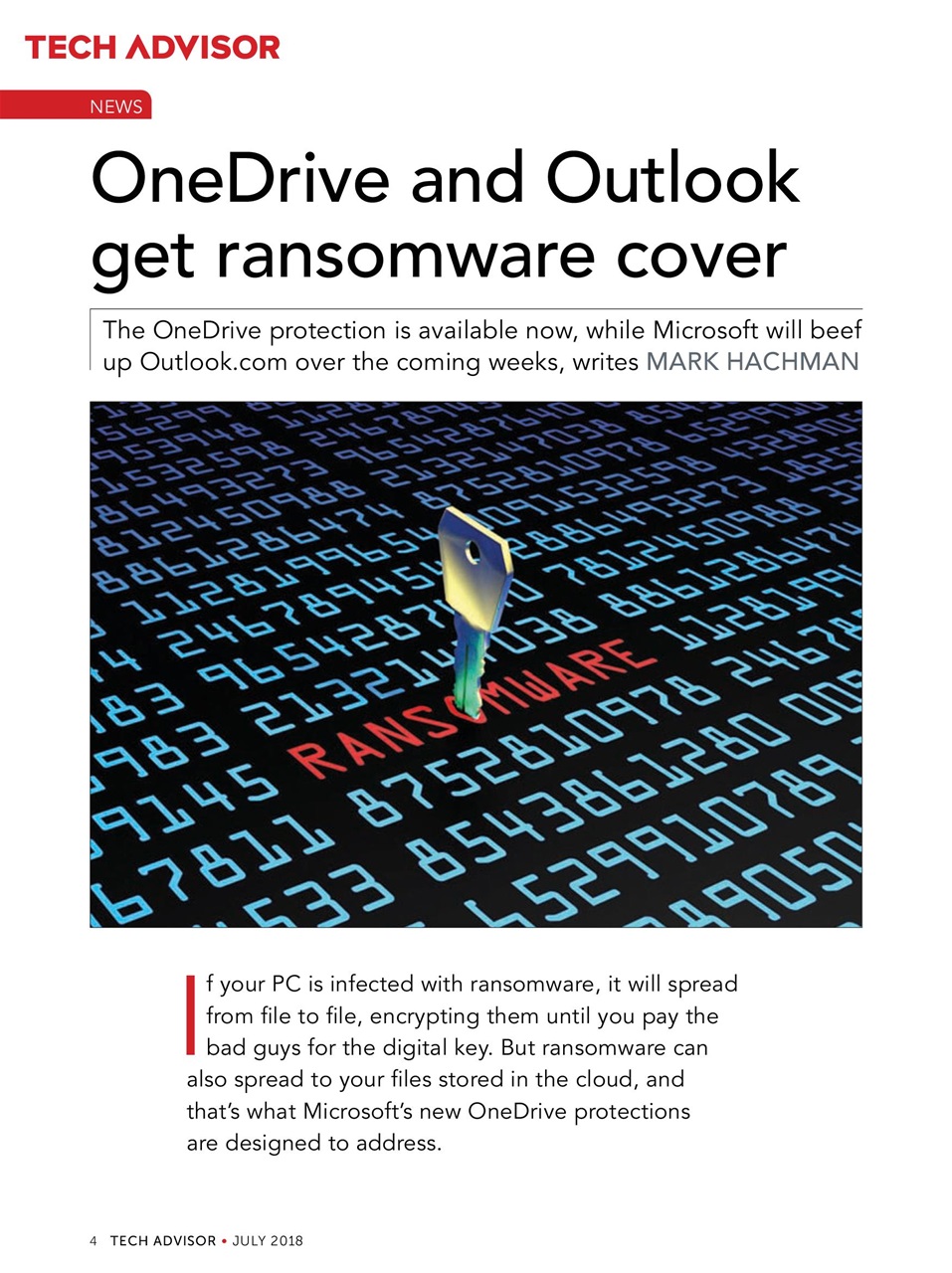 Tech Advisor Preview Pages