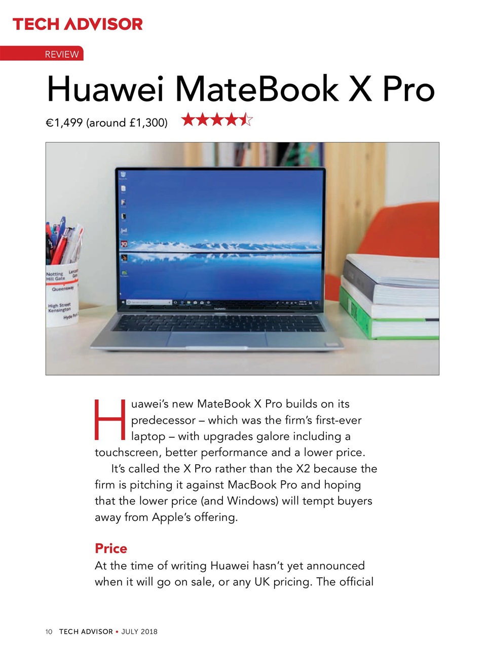 Tech Advisor Preview Pages