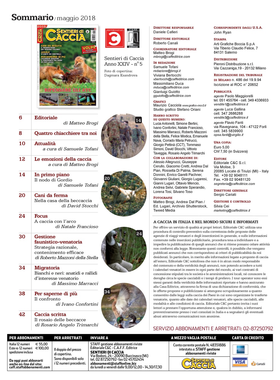 SENTIERI DI CACCIA Preview Pages