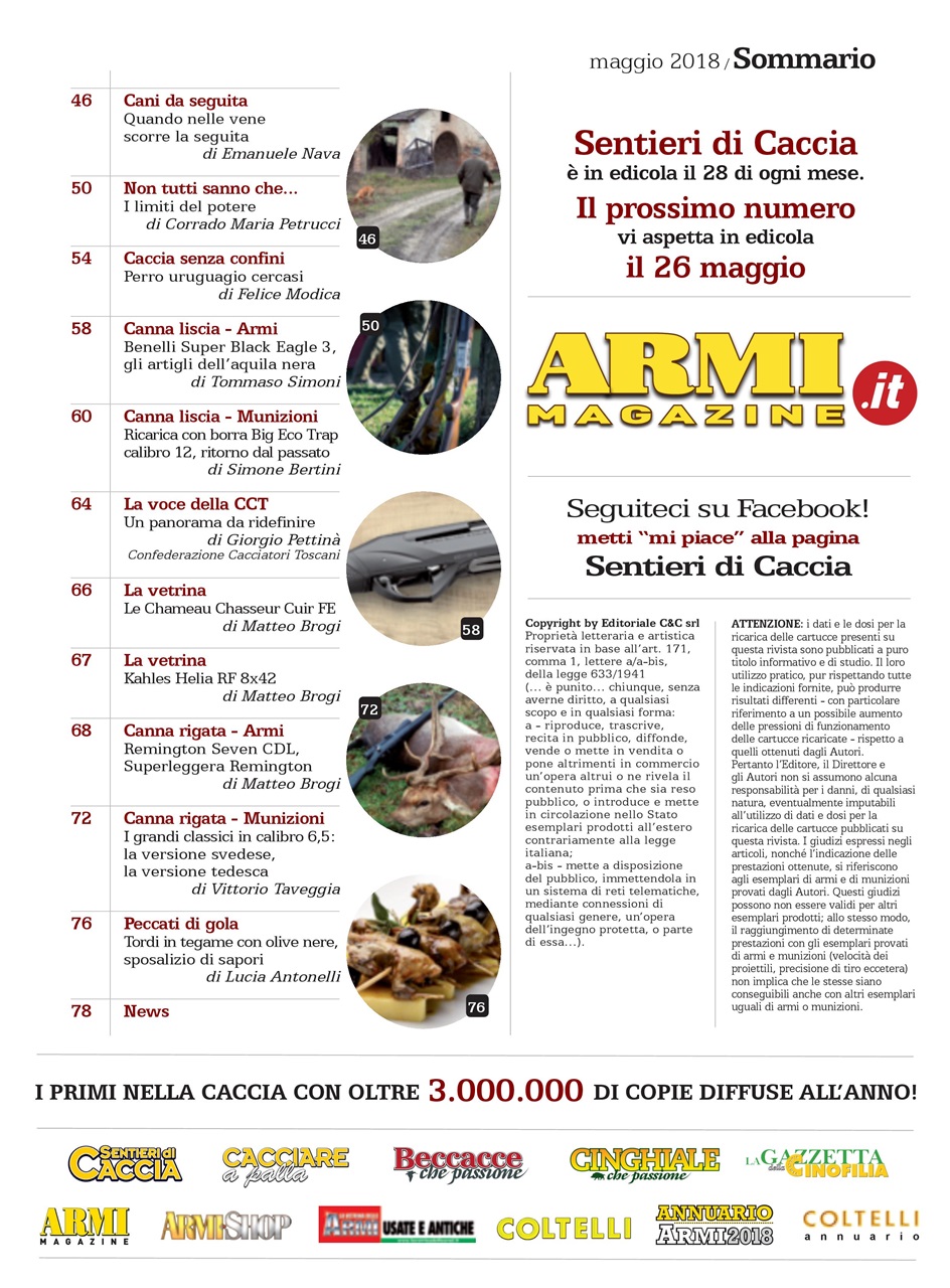 SENTIERI DI CACCIA Preview Pages