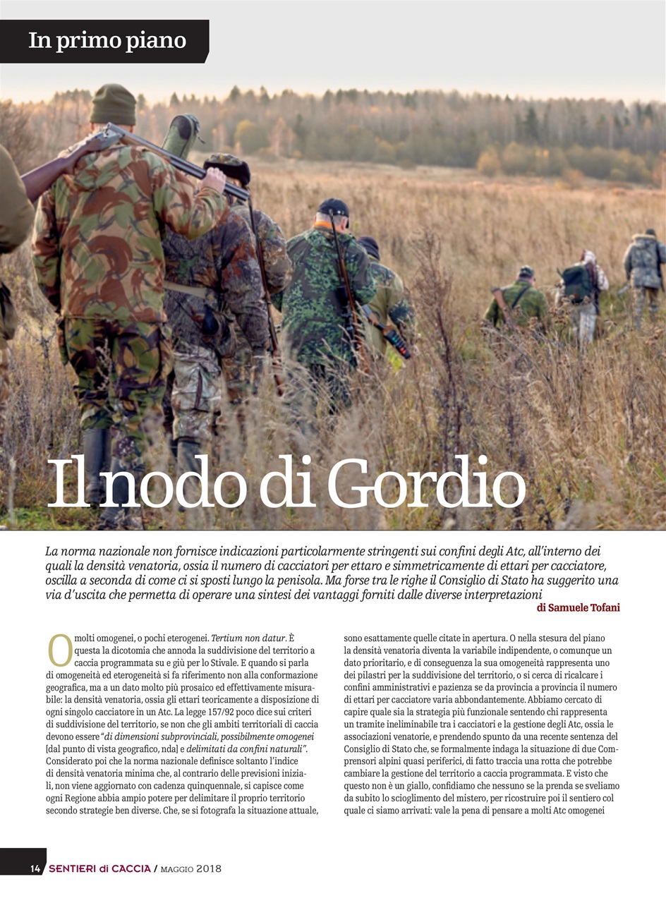 SENTIERI DI CACCIA Preview Pages