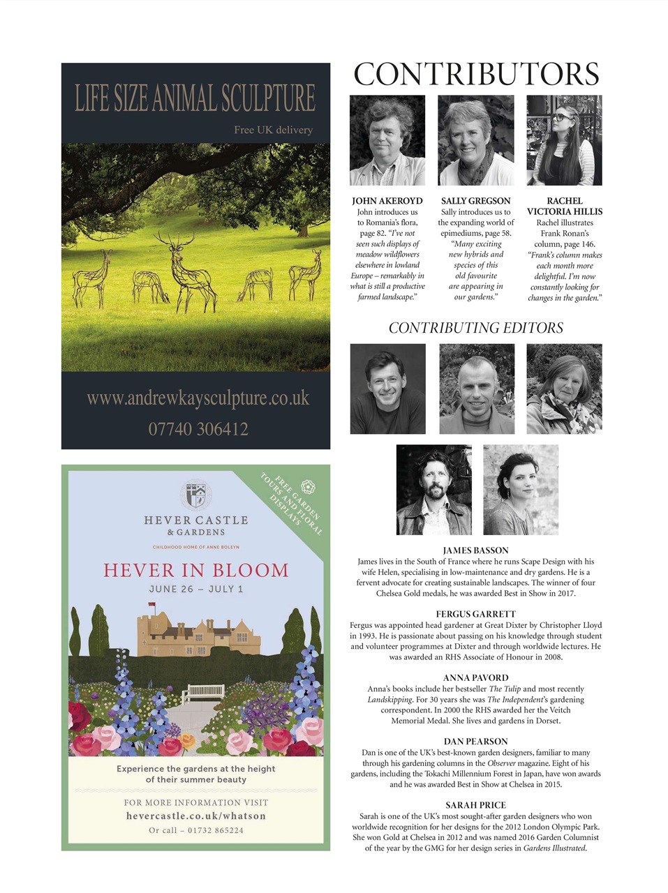 Gardens Illustrated Preview Pages