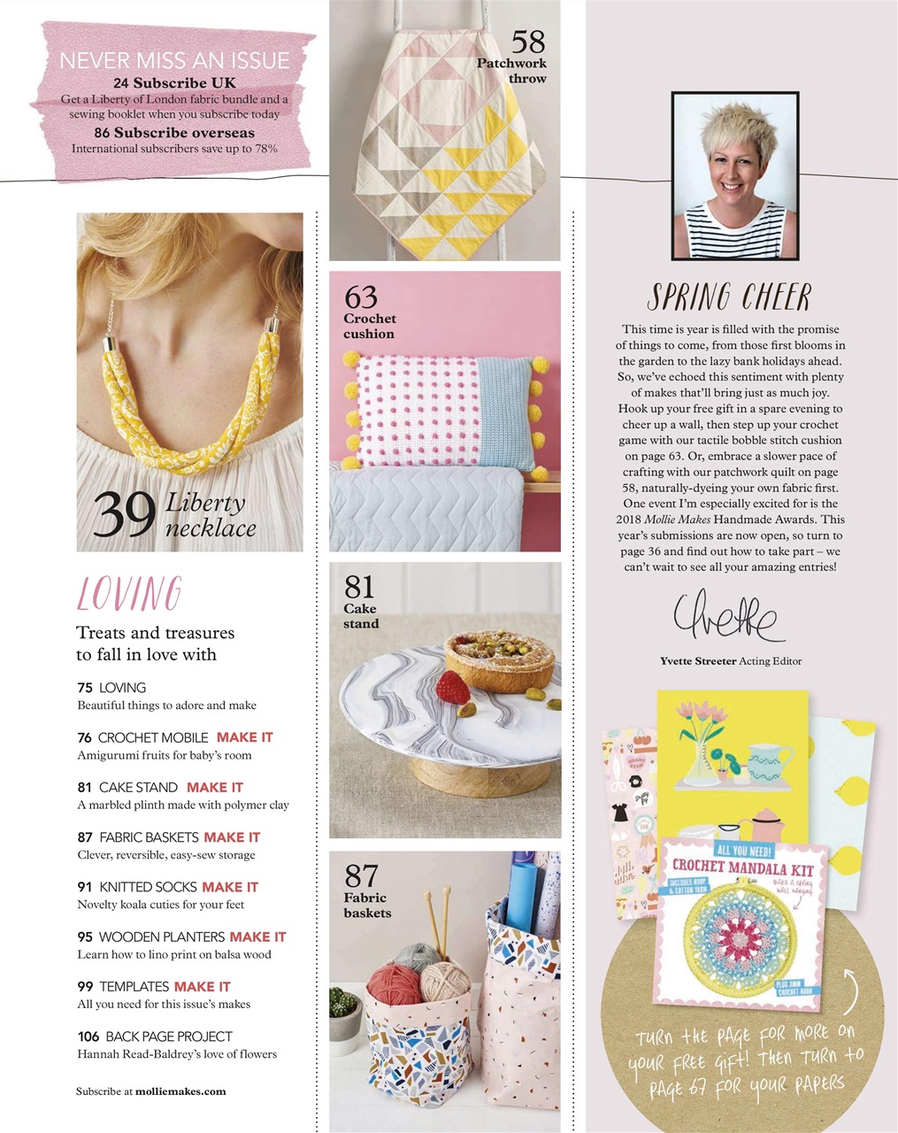 Mollie magazine Preview Pages