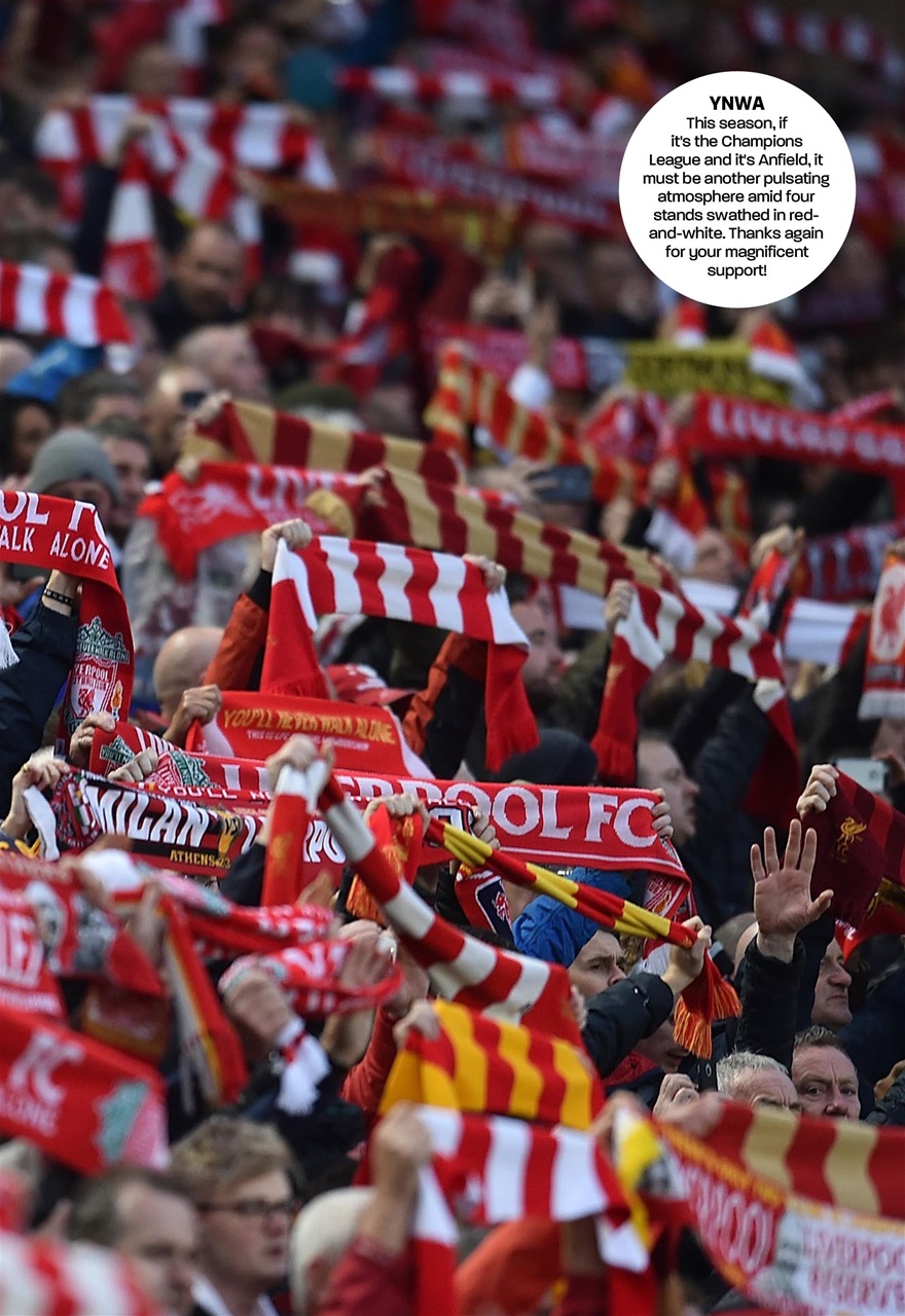 Liverpool FC Programmes Preview Pages