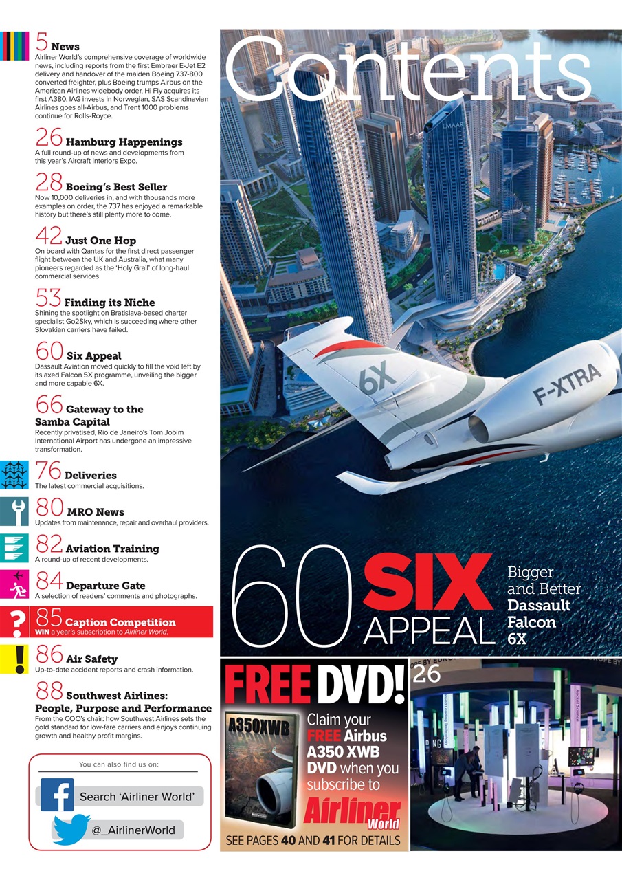 Airliner World Preview Pages