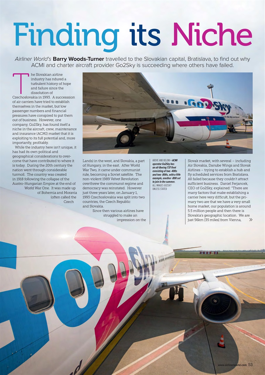 Airliner World Preview Pages