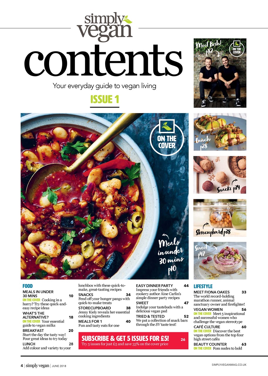 Simply Vegan Preview Pages