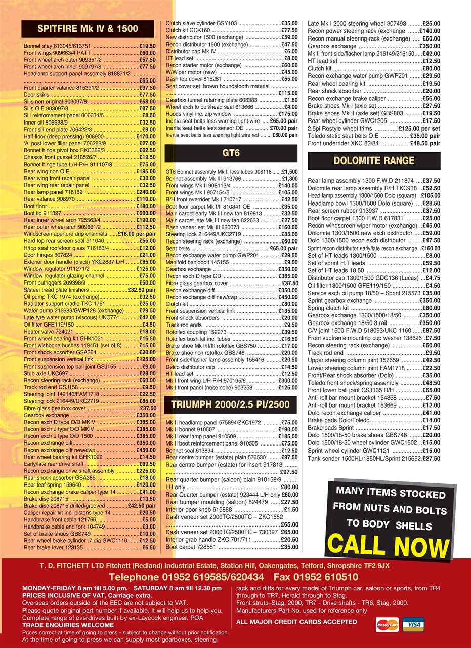 Triumph World Preview Pages