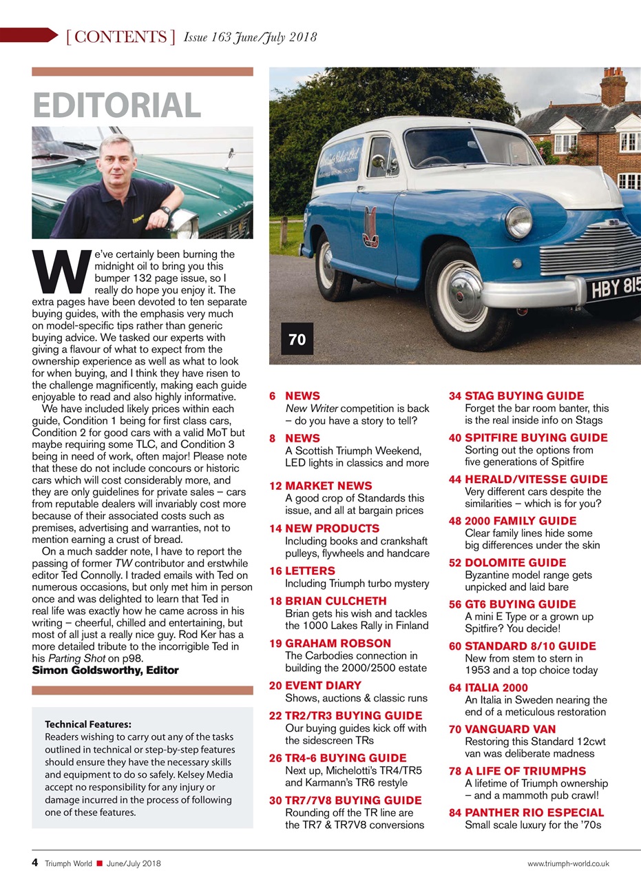 Triumph World Preview Pages