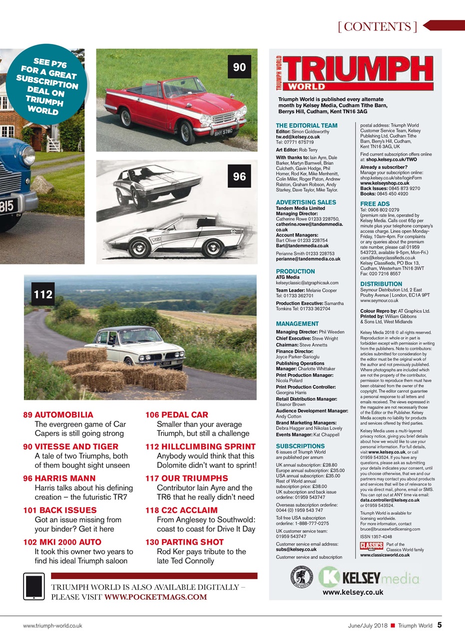 Triumph World Preview Pages