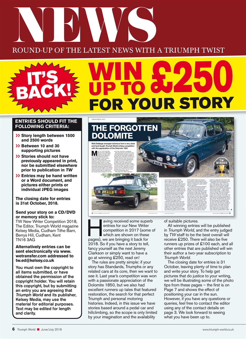 Triumph World Preview Pages