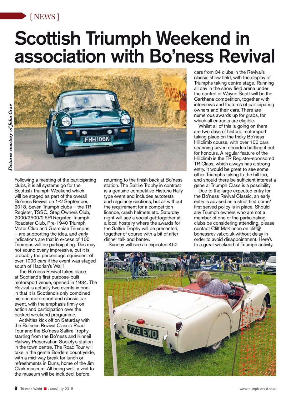 Triumph World Preview Pages