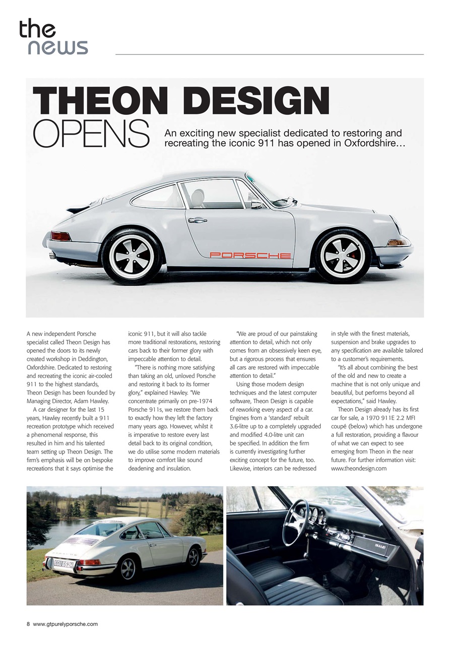 GT Porsche Preview Pages