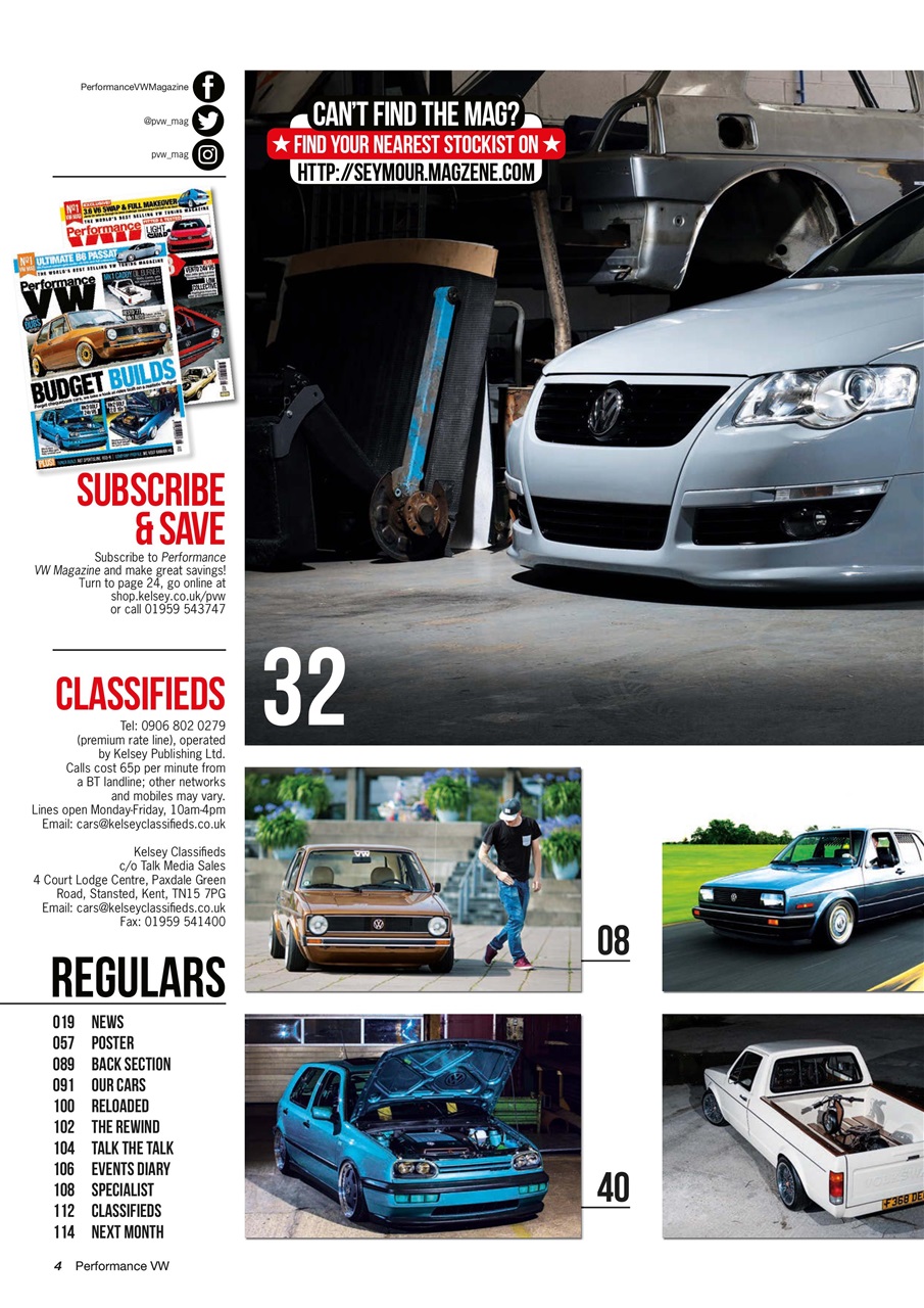 Performance VW Preview Pages