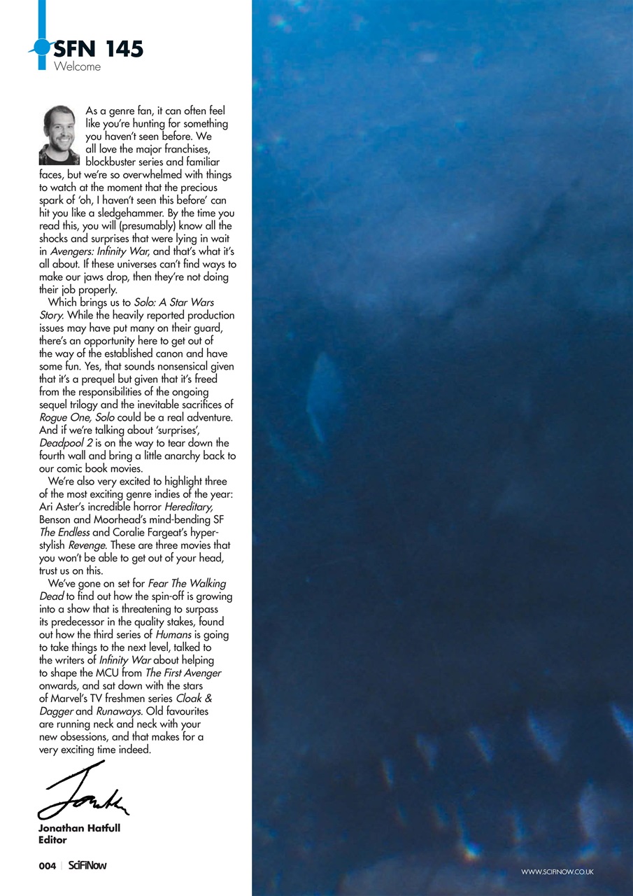 SciFiNow Preview Pages