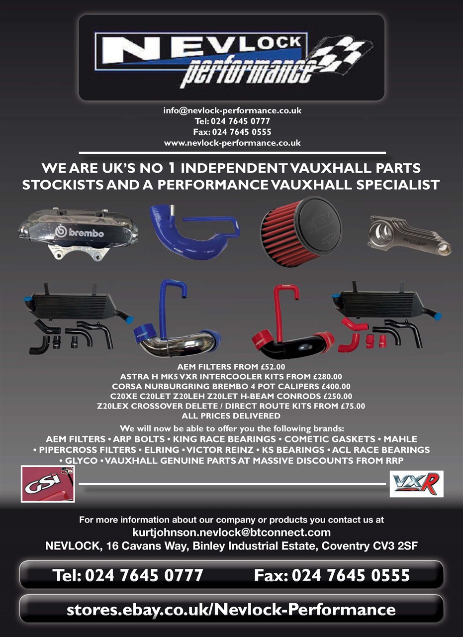 Performance Vauxhall Preview Pages