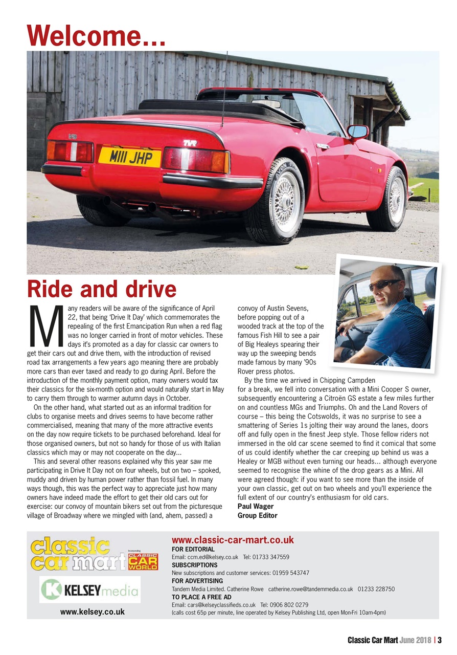 Classic Car Mart Preview Pages