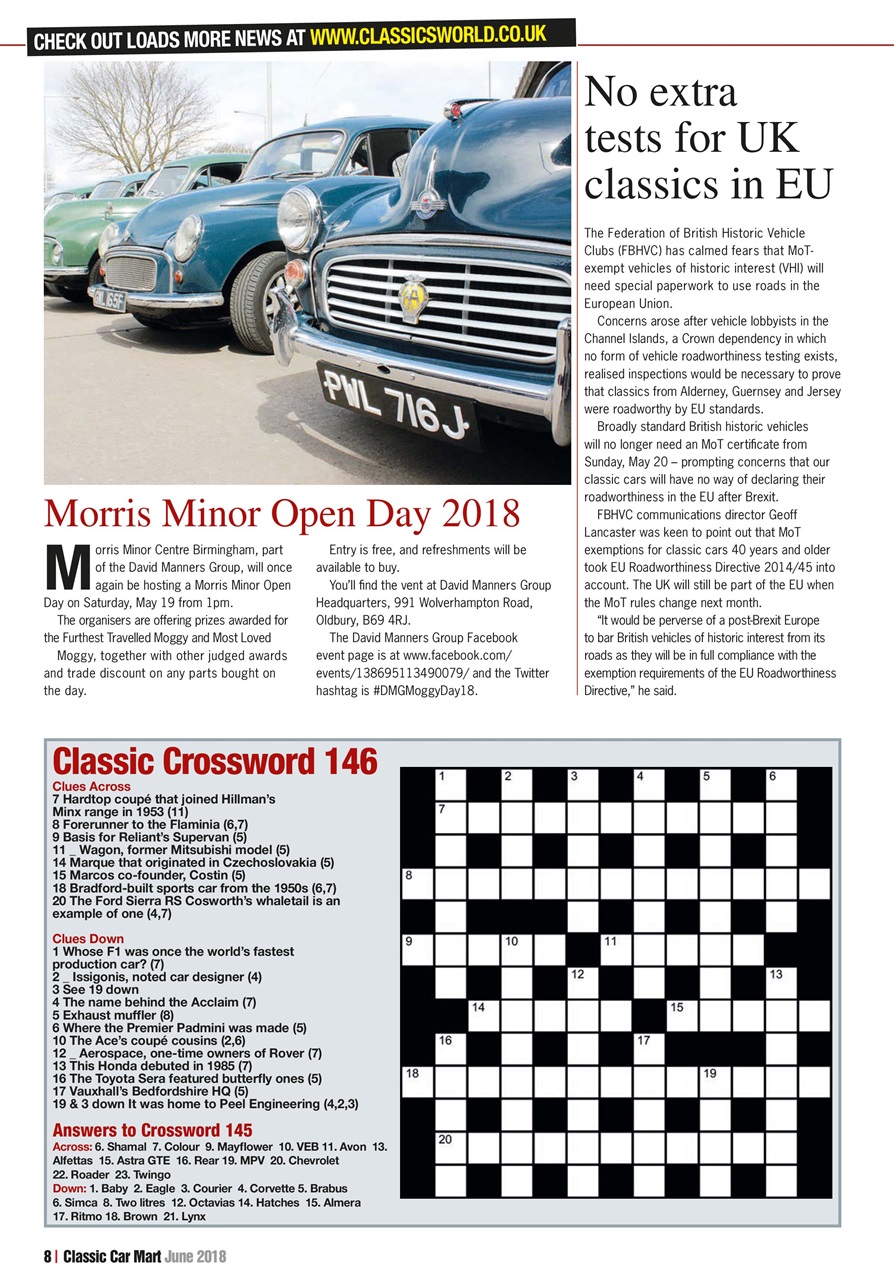 Classic Car Mart Preview Pages