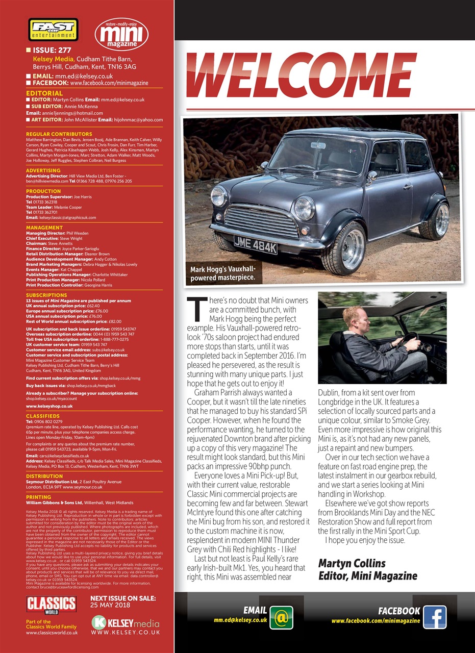 Mini Magazine Preview Pages