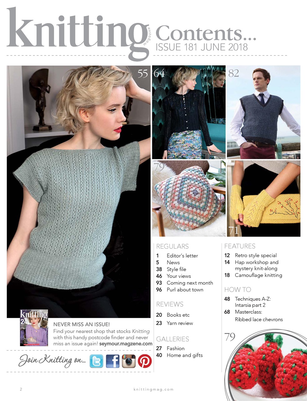 Knitting Preview Pages