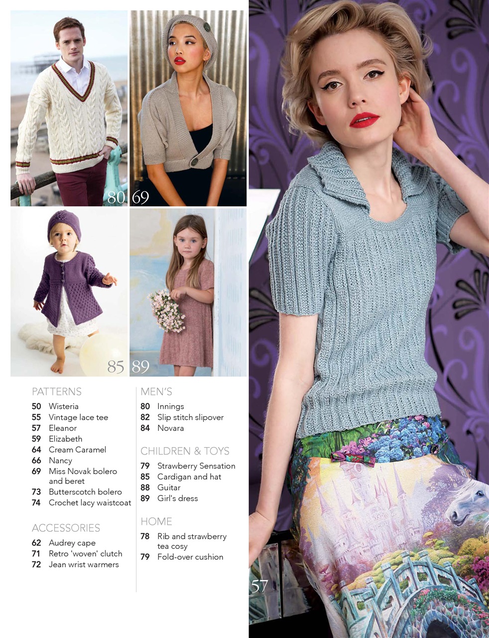 Knitting Preview Pages