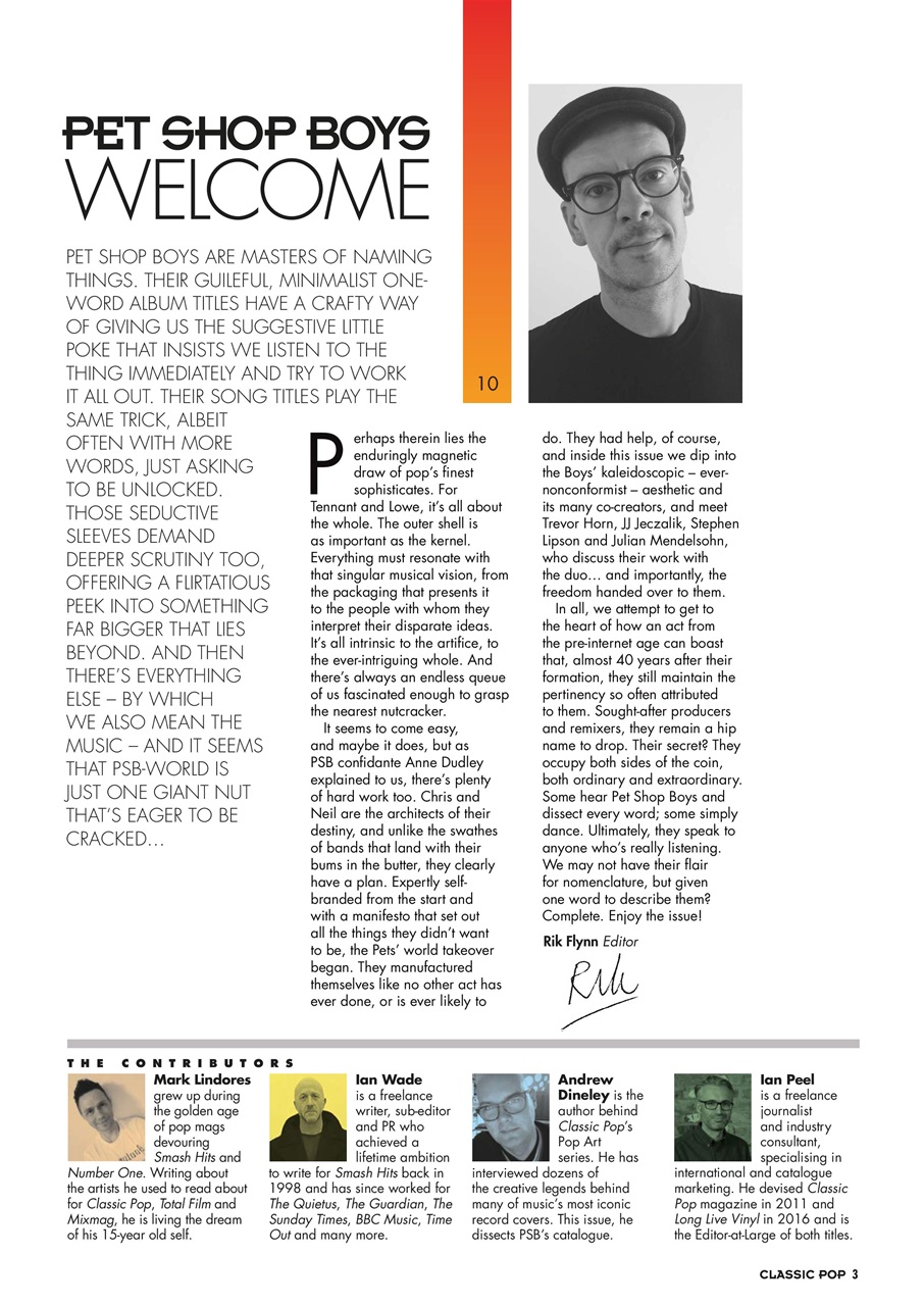 Classic Pop Preview Pages