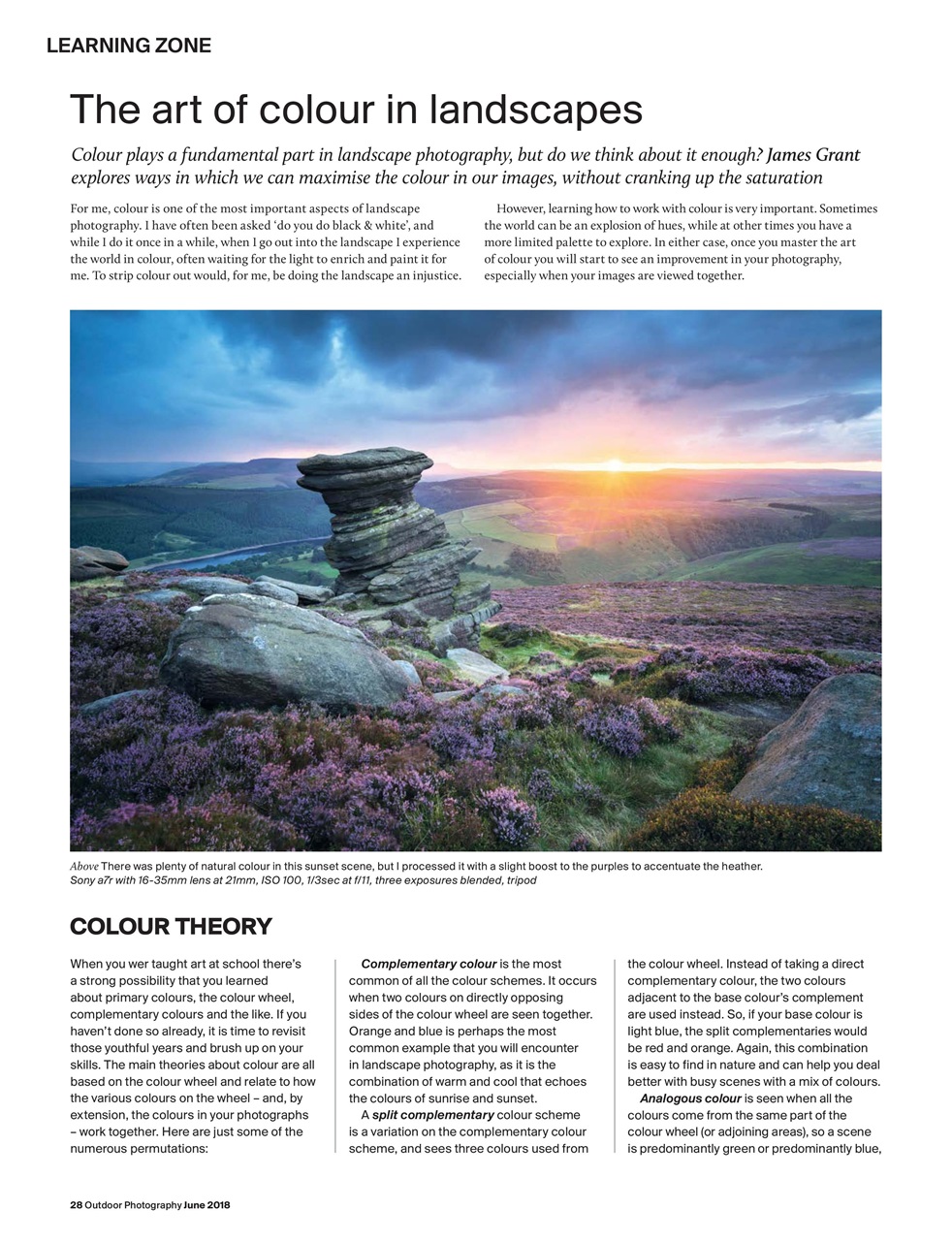 Outdoor Photography Preview Pages