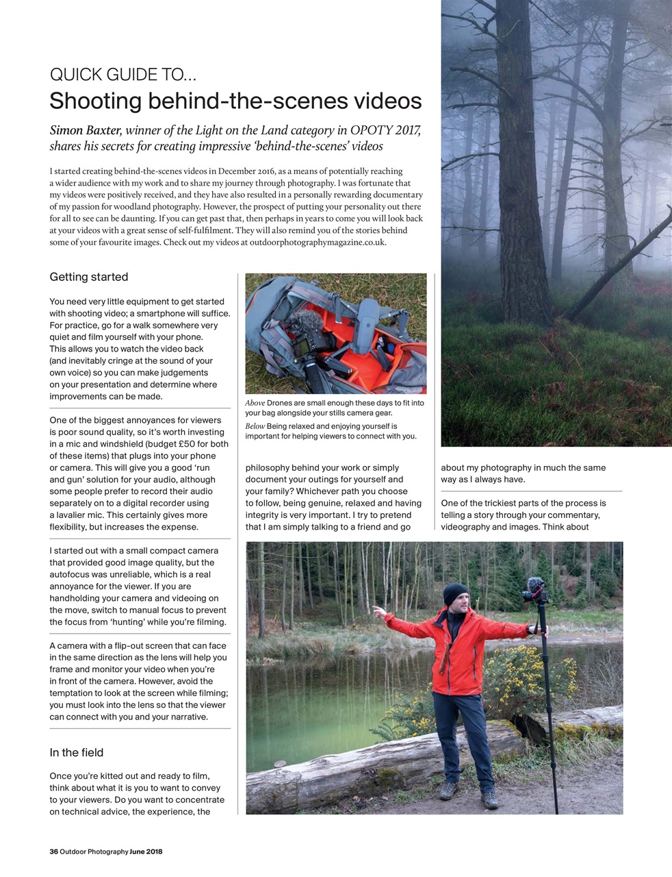 Outdoor Photography Preview Pages