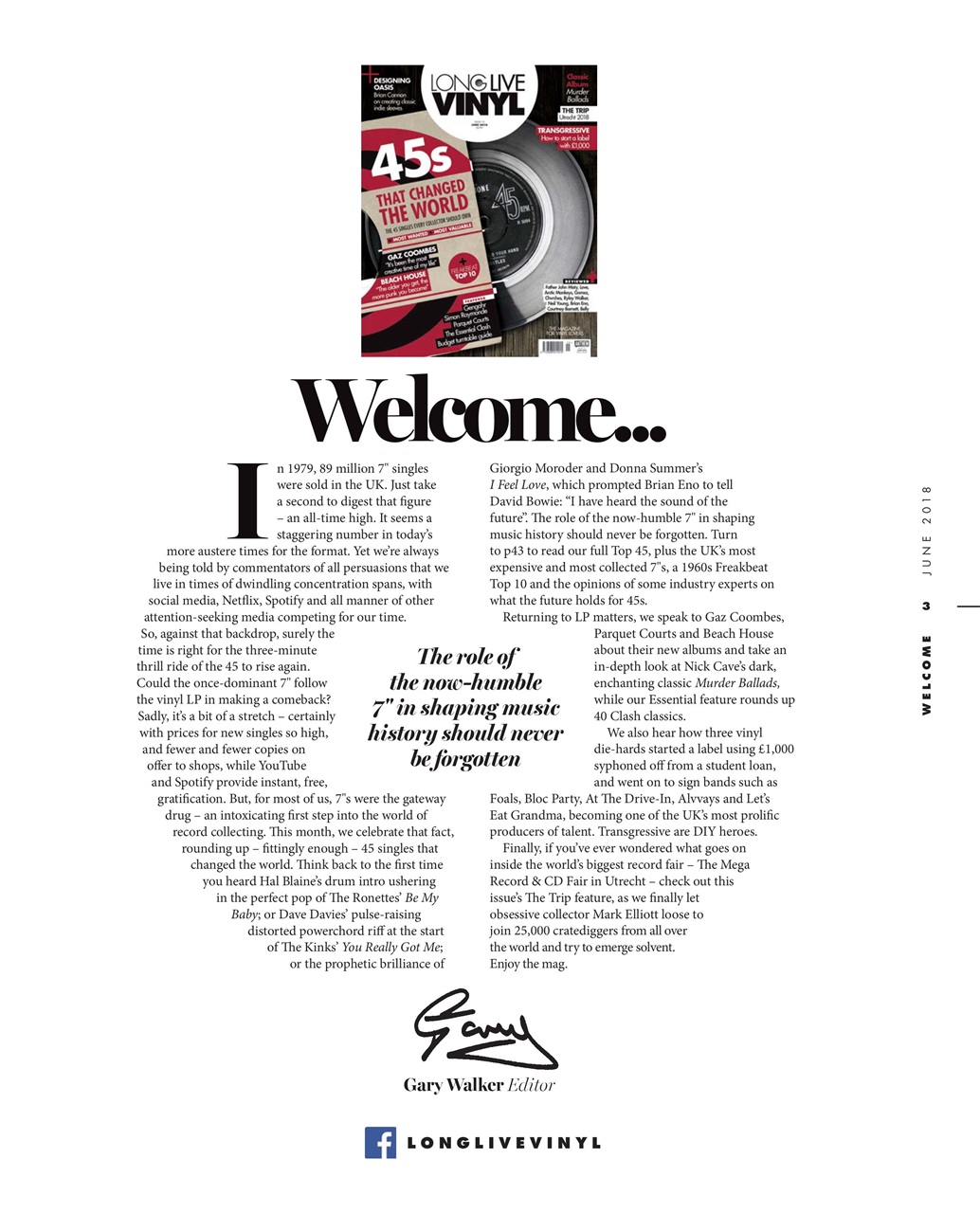 Long Live Vinyl Preview Pages