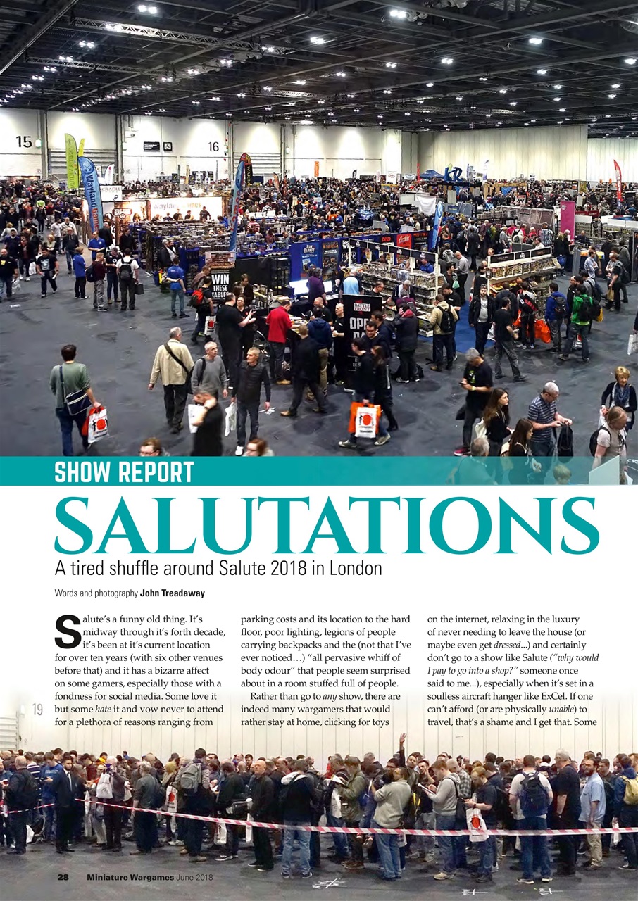 Miniature Wargames Preview Pages